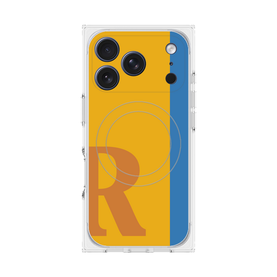 Premium Square Case with MagSafe［ Original - initial color line - R orange ］