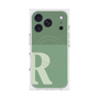 Premium Square Case with MagSafe［ Original - initial two tone - R green ］