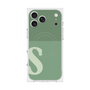 Premium Square Case with MagSafe［ Original - initial two tone - S green ］