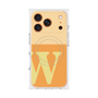 Premium Square Case with MagSafe［ Original - initial two tone - W orange ］