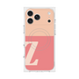 Premium Square Case with MagSafe［ Original - initial two tone - Z pink ］