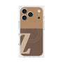 Premium Square Case with MagSafe［ Original - initial two tone - Z brown ］
