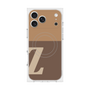 Premium Square Case with MagSafe［ Original - initial two tone - Z brown ］