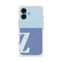 Premium Square Case with MagSafe［ Original - initial two tone - Z blue ］