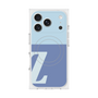 Premium Square Case with MagSafe［ Original - initial two tone - Z blue ］