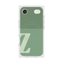 Premium Square Case with MagSafe［ Original - initial two tone - Z green ］