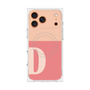 Premium Square Case with MagSafe［ Original - initial two tone - D pink ］