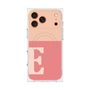 Premium Square Case with MagSafe［ Original - initial two tone - E pink ］