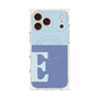 Premium Square Case with MagSafe［ Original - initial two tone - E blue ］