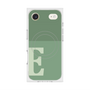 Premium Square Case with MagSafe［ Original - initial two tone - E green ］