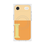 Premium Square Case with MagSafe［ Original - initial two tone - I orange ］