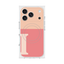 Premium Square Case with MagSafe［ Original - initial two tone - I pink ］