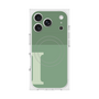 Premium Square Case with MagSafe［ Original - initial two tone - I green ］