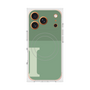Premium Square Case with MagSafe［ Original - initial two tone - I green ］