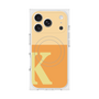 Premium Square Case with MagSafe［ Original - initial two tone - K orange ］