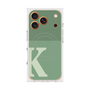 Premium Square Case with MagSafe［ Original - initial two tone - K green ］