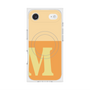 Premium Square Case with MagSafe［ Original - initial two tone - M orange ］