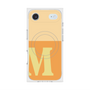 Premium Square Case with MagSafe［ Original - initial two tone - M orange ］