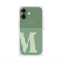 Premium Square Case with MagSafe［ Original - initial two tone - M green ］