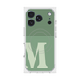 Premium Square Case with MagSafe［ Original - initial two tone - M green ］