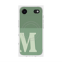 Premium Square Case with MagSafe［ Original - initial two tone - M green ］