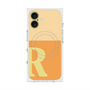 Premium Square Case with MagSafe［ Original - initial two tone - R orange ］