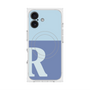 Premium Square Case with MagSafe［ Original - initial two tone - R blue ］
