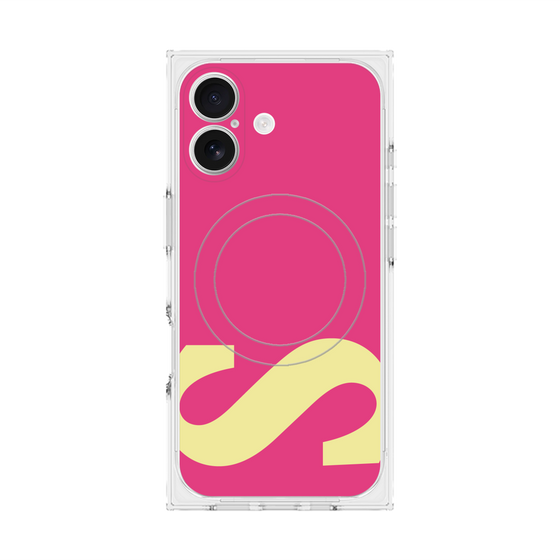Premium Square Case with MagSafe［ Original - initial color - S pink ］