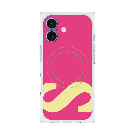 Premium Square Case with MagSafe［ Original - initial color - S pink ］