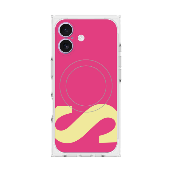 Premium Square Case with MagSafe［ Original - initial color - S pink ］