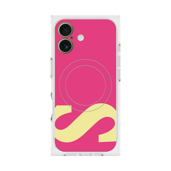 Premium Square Case with MagSafe［ Original - initial color - S pink ］