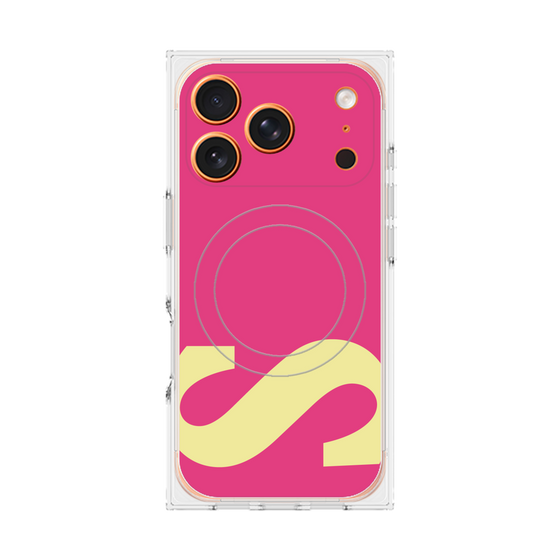 Premium Square Case with MagSafe［ Original - initial color - S pink ］