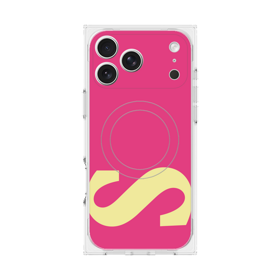 Premium Square Case with MagSafe［ Original - initial color - S pink ］