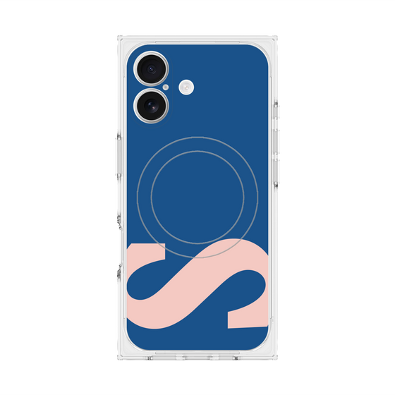 Premium Square Case with MagSafe［ Original - initial color - S navy ］