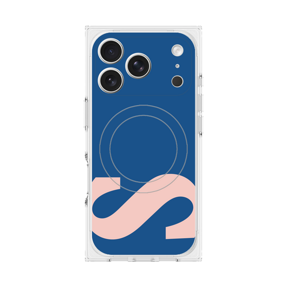 Premium Square Case with MagSafe［ Original - initial color - S navy ］