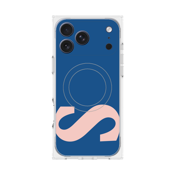 Premium Square Case with MagSafe［ Original - initial color - S navy ］