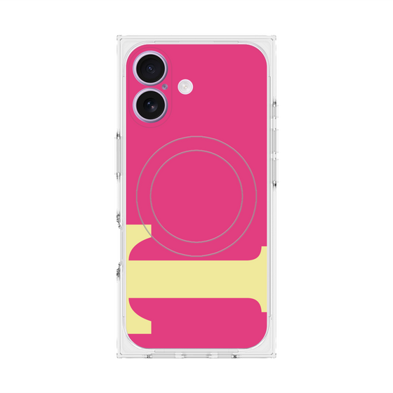 Premium Square Case with MagSafe［ Original - initial color - T pink ］
