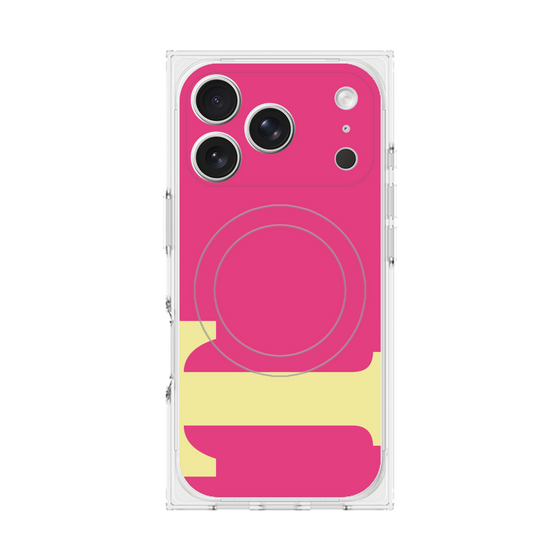 Premium Square Case with MagSafe［ Original - initial color - T pink ］