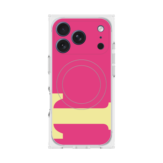 Premium Square Case with MagSafe［ Original - initial color - T pink ］