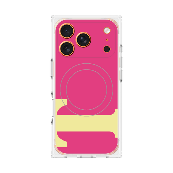Premium Square Case with MagSafe［ Original - initial color - T pink ］
