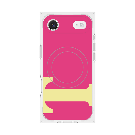 Premium Square Case with MagSafe［ Original - initial color - T pink ］