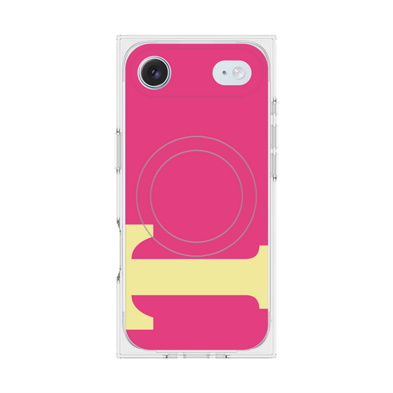 Premium Square Case with MagSafe［ Original - initial color - T pink ］
