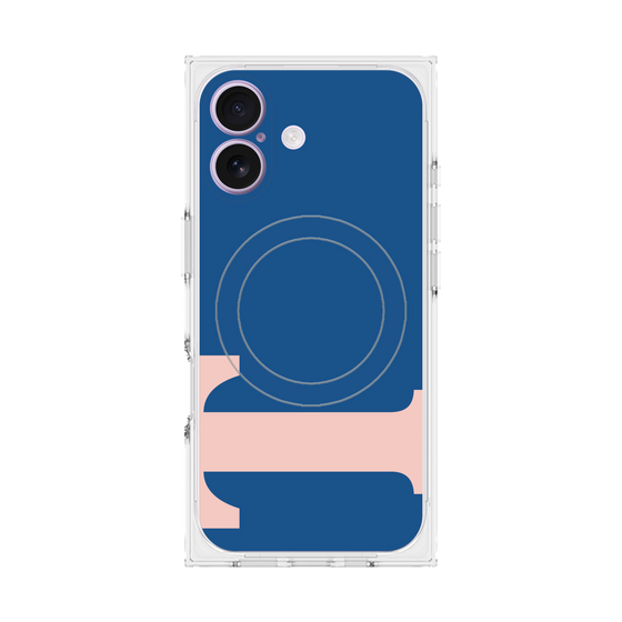 Premium Square Case with MagSafe［ Original - initial color - T navy ］