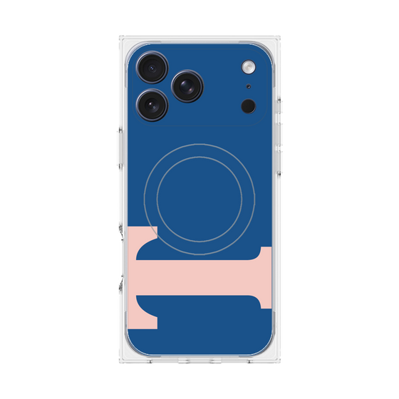 Premium Square Case with MagSafe［ Original - initial color - T navy ］