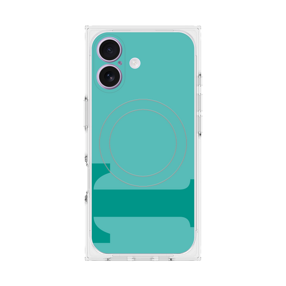 Premium Square Case with MagSafe［ Original - initial color - T light green ］