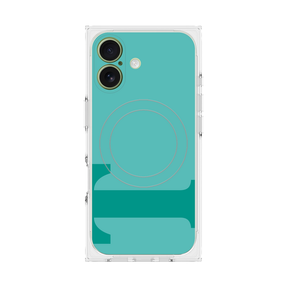 Premium Square Case with MagSafe［ Original - initial color - T light green ］