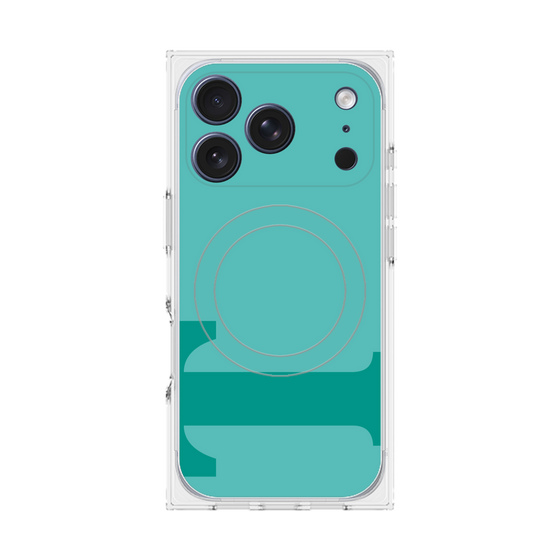 Premium Square Case with MagSafe［ Original - initial color - T light green ］