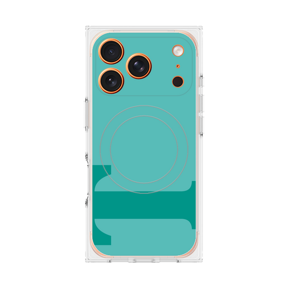 Premium Square Case with MagSafe［ Original - initial color - T light green ］