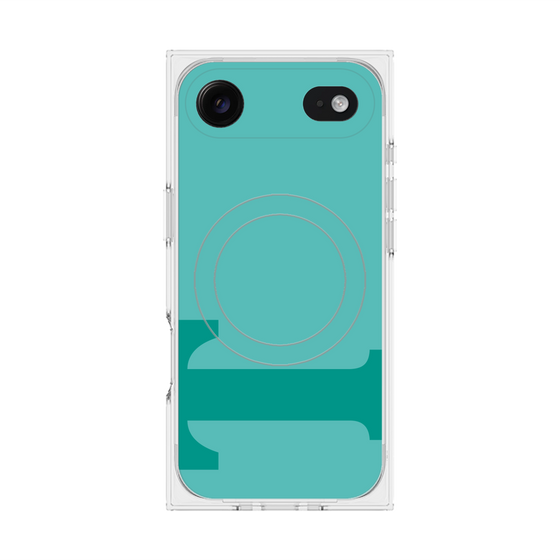 Premium Square Case with MagSafe［ Original - initial color - T light green ］