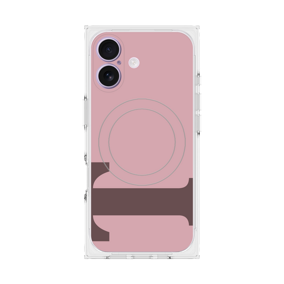 Premium Square Case with MagSafe［ Original - initial color - T dusty pink ］